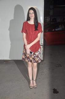 Kalki Koechlin poses for the media at the Special Screening of Happy Ending