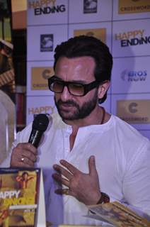 Saif Ali Khan talks about the book at the Promotions of Happy Ending
