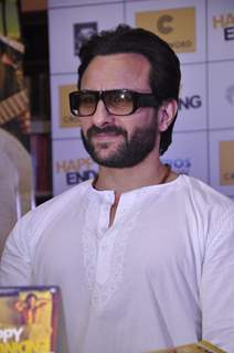 Saif Ali Khan was snapped at the Promotions of Happy Ending