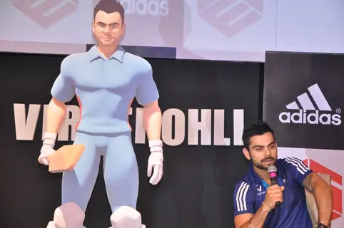 Virat Kohli speaks at the Launch of his 3D Animated Character