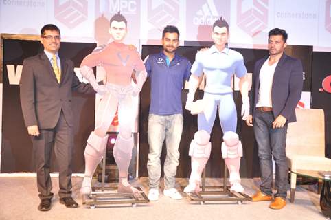 Virat Kohli with his 3D Animated Character