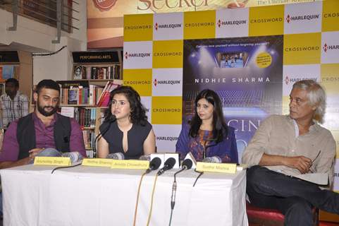 Nidhie Sharma addressing the audience at her Book Launch