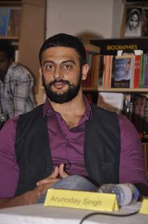 Arunoday Singh snapped at Nidhie Sharma's Book Launch