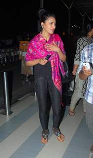 Shruti Haasan was snapped at Airport