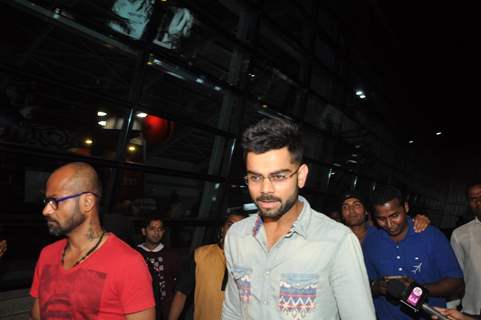 Virat Kohli was snapped at Airport