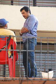 Rannvijay Singh snapped preparing for the First Action Sequence of Life OK's Pukaar