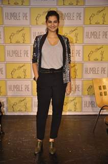 Rhea Kapoor poses for the media at the Launch of Humble Pie