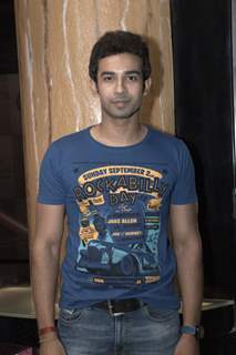 Anubhav Srivastava was seen at the Kolkata Baabu Moshayes Party