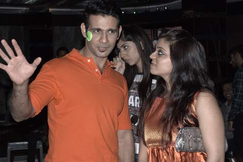 Viraf Phiroz Patel was seen with Nivedita Basu at the Kolkata Baabu Moshayes Party