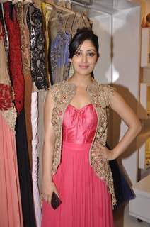 Yami Gautam poses for the media at Sonaakshi Raaj Store Launch