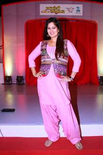 Resham Seth poses for the media at the Launch of Satrangi Sasural