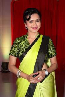 Sheetal Thakkar poses for the media at the Launch of Satrangi Sasural