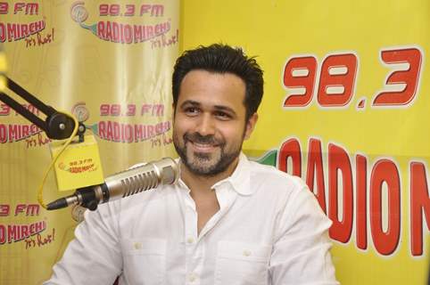 Emraan Hashmi was at the Promotions of Ungli at Radio Mirchi Studio