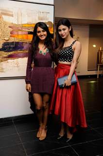 Shakti Mohan & Mouni Roy were at the Khushii Art Event