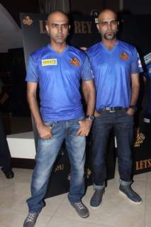 Raghu & Rajeev were at the Anthem Launch of BCL Team Chandigarh Cubs