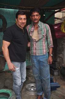 Sunny Deol with Adil Hussain were at the Promotions of Zed Plus