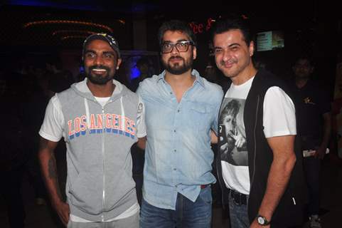 Remo and Sanjay at the Song Launch of Tevar