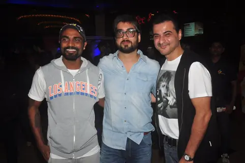 Remo and Sanjay at the Song Launch of Tevar