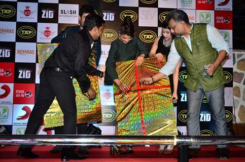 Priyanka Chopra unviels the poster of Zid at the Music Launch