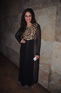 Mona Singh was at the Special Screening of Zed Plus