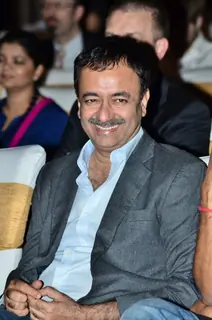 Rajkumar Hirani smiles for the camera at Flanders Event