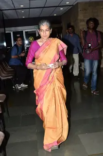 Ratna Pathak was snapped at the Launch of Naseeruddin Shah's Book, 'And Then One Day'