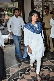 Bikram Saluja was snapped at Murli Deora's Prayer Meet