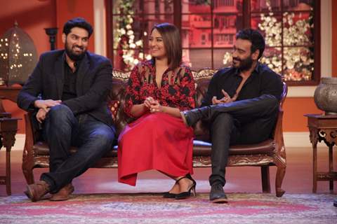 Promotions of Action Jackson on Comedy Nights with Kapil