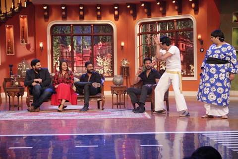 Promotions of Action Jackson on Comedy Nights with Kapil