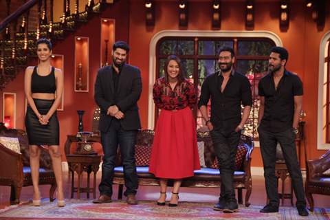 Promotions of Action Jackson on Comedy Nights with Kapil