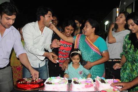 Anas Rashd,Neelu Vaghela and Jyothi Sharma in Diya Aur Baati Hum