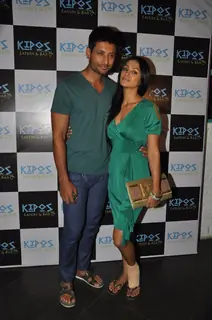 Indraneil Sengupta and Barkha Bisht at the Launch of Kipos Greek Restaurant