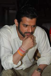 Karan Patel at the celebrations as Ye Hai Mohabbatein Completes 300 Episodes