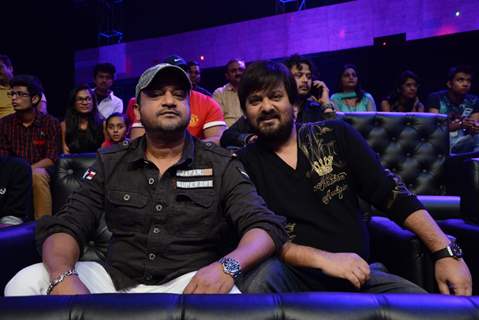 Sajid-Wajid at the Grand Finale of India's Raw Star