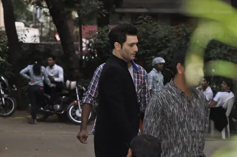 Shiney Ahuja Snapped During Shoot