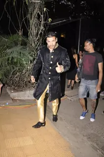 John Abraham Snapped During Shoot