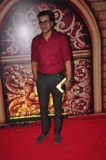 Anurag Sharma poses for the media at Zee Rishtey Awards