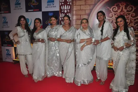 Cast of Satrangi Sasural at Zee Rishtey Awards