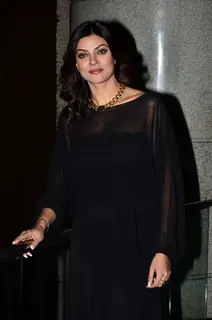 Sushmita Sen poses for the media at Wasan Finishing School Launch