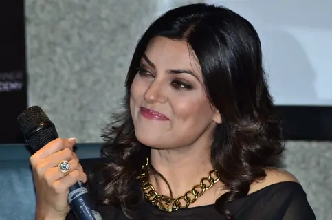 Sushmita Sen was snapped at Wasan Finishing School Launch