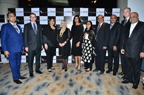 Sushmita Sen was at Wasan Finishing School Launch