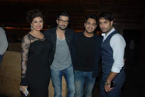 Vahbbiz Dorabjee Dsena, RaQesh Vashisth, Gaurav Bajaj and Vivian Dsena at the Birthday Bash