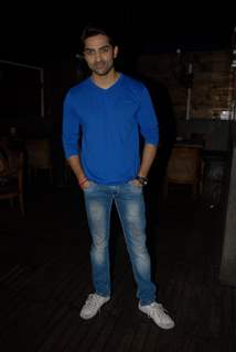 Adhvik Mahajan poses for the media at Vahbbiz Dorabjee Dsena's Birthday Bash