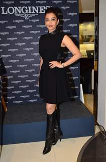 Aishwarya Rai Bachchan poses for the media at the Launch of Longines Store