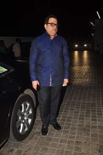 Ramesh Taurani poses for the media at the Special Screening of Action Jackson