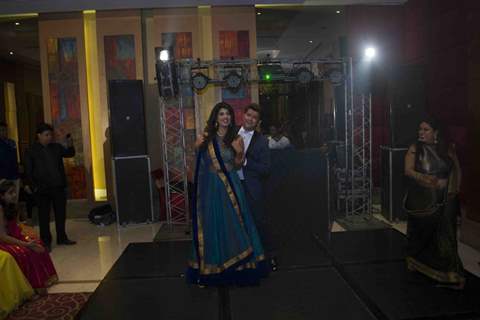 Aishwarya Sakhuja performs at her Mehendi and Engagement Function