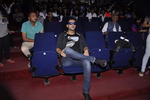 Zayed Khan at a Promotional event of Sharafat Gayi Tel Lene