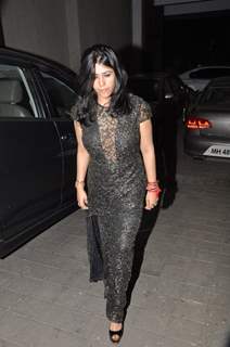 Ekta Kapoor was at Manish Malhotra's Birthday Bash