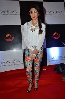 Karisma Kapoor was at Samvedna - A Nikhar Tandon  Event