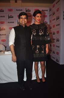 Priyanka Chopra with Jitesh Pillai at the Launch of the New Edition of the Filmfare Awards